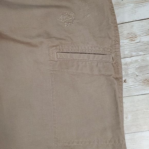 Mountain Hardware Men's Cordoba Pants 38X32‎ Articulated Knees Khaki - Picture 8 of 9